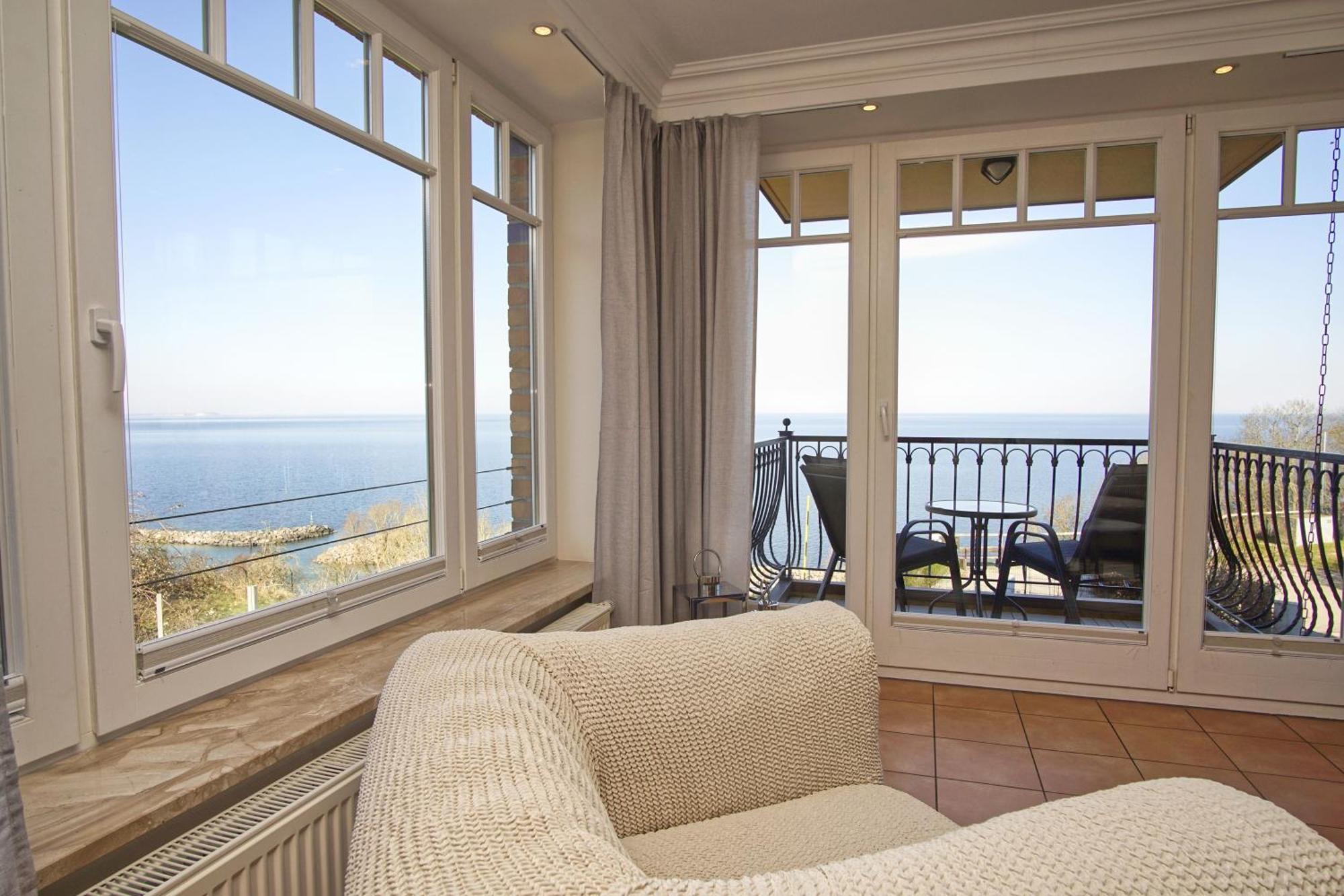 Ferienwohnung Mit Traumhaftem Meerblick - Haus Am Meer Fewo 01 Lohme Eksteriør billede
