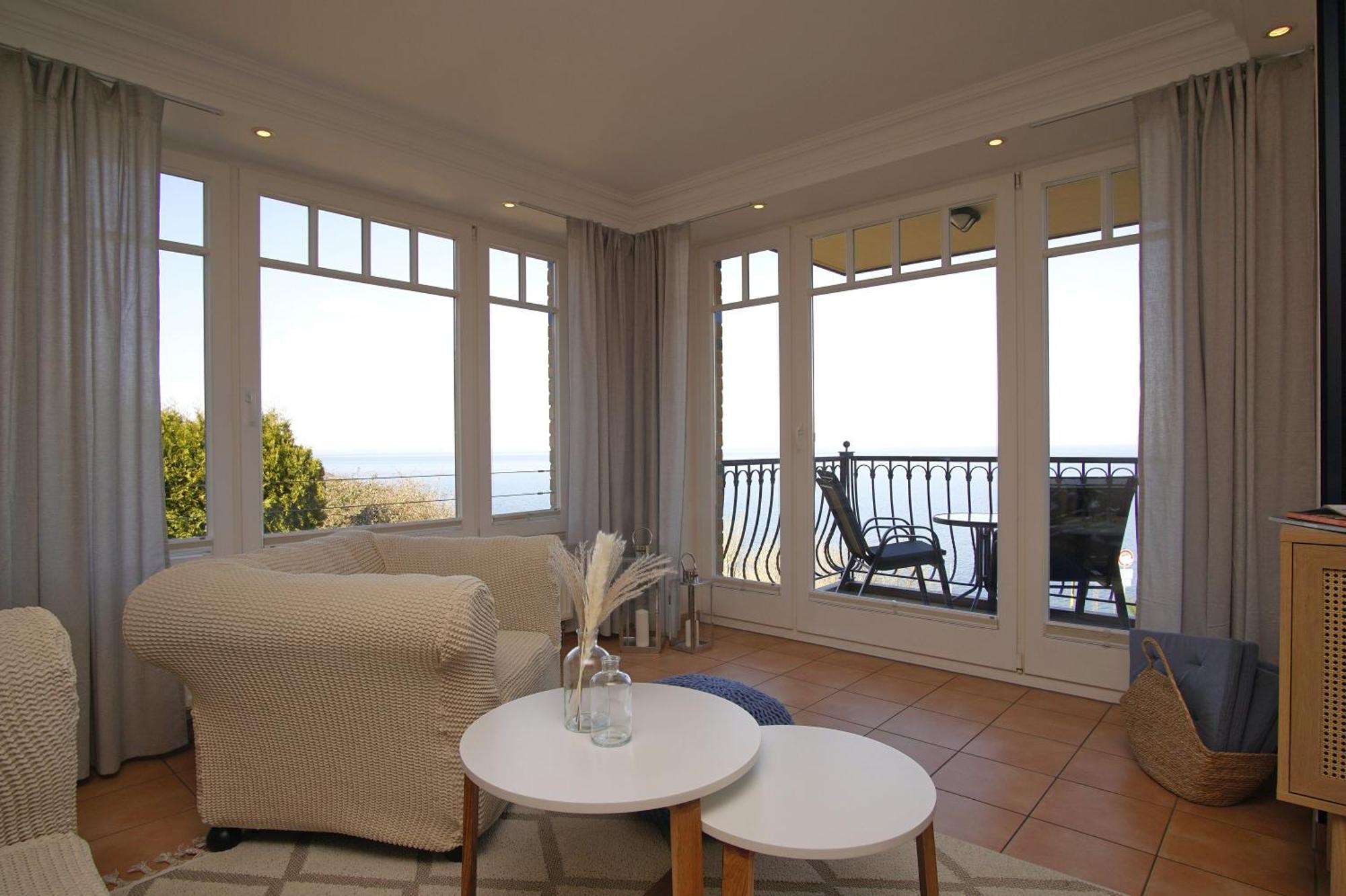 Ferienwohnung Mit Traumhaftem Meerblick - Haus Am Meer Fewo 01 Lohme Eksteriør billede